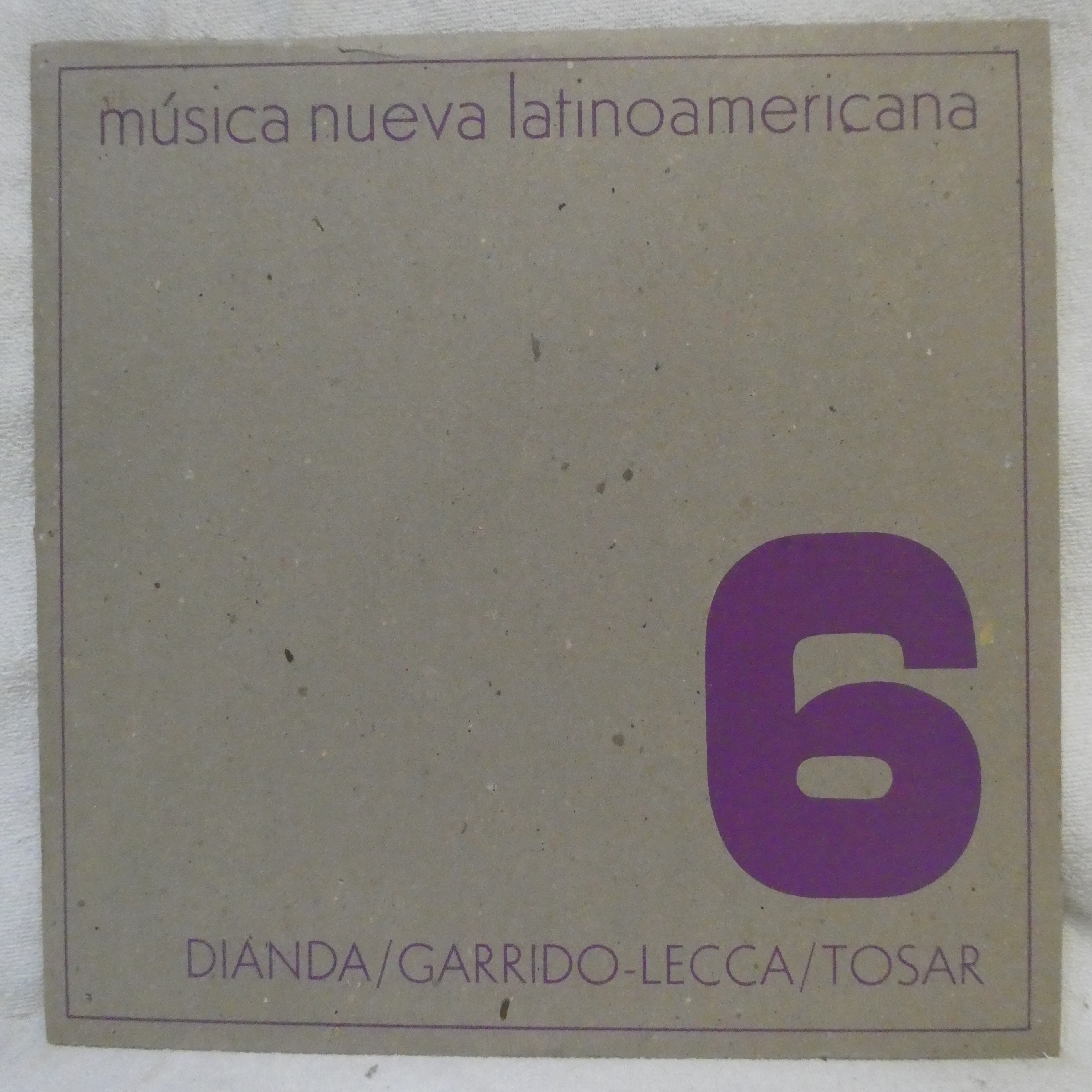 DIANDA / GARRIDO-LECCA / TOSAR: TRES COMPOSITORES (NACIDOS HACIA 1925)