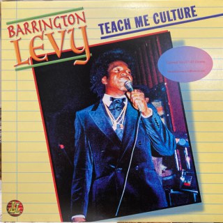 BARRINGTON LEVY: TEACH ME CULTURE / CLEAR VINYL