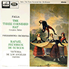MANUEL DE FALLA / VICTORIA DE LOS ANGELES: THE THREE CORNERED HAT