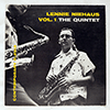 LENNIE NIEHAUS: VOL 1 - THE QUINTET