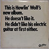 HOWLIN' WOLF: THE HOWLIN' WOLF ALBUM
