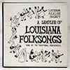 VARIOUS: A SAMPLER OF LOUISIANA FOLKSONGS